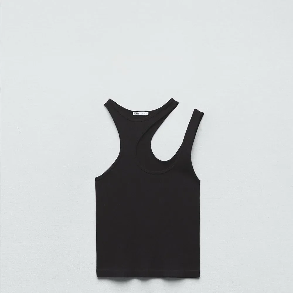 Zara Black Sleeveless Top - Picture 1 of 1